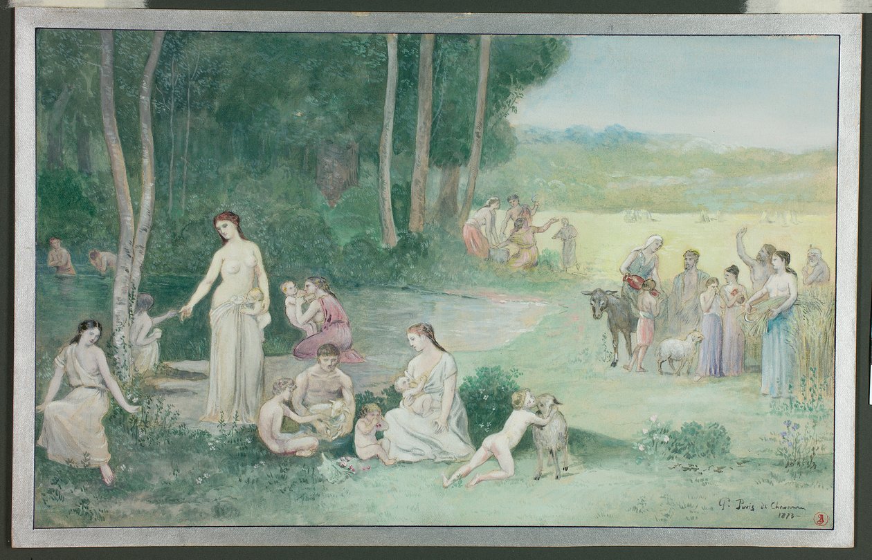 Été - Pierre Puvis de Chavannes