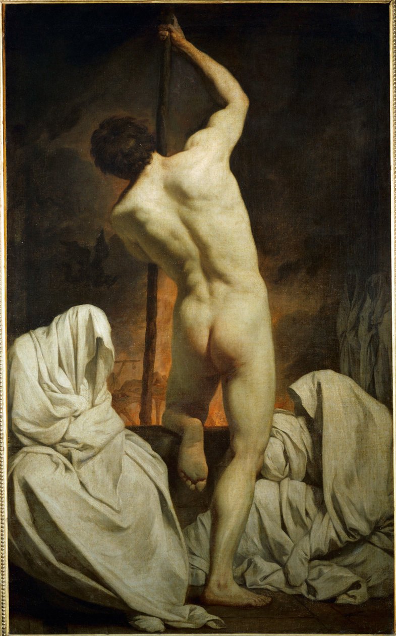 Charon passant les ombres - Charon in the underworld ... - Pierre Subleyras