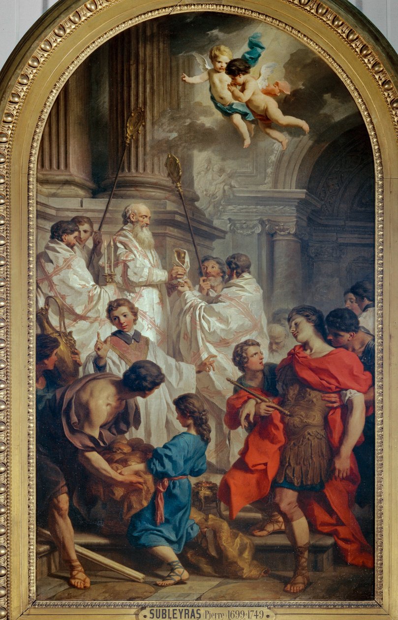 La messe de saint Basile, et evanouissement de l