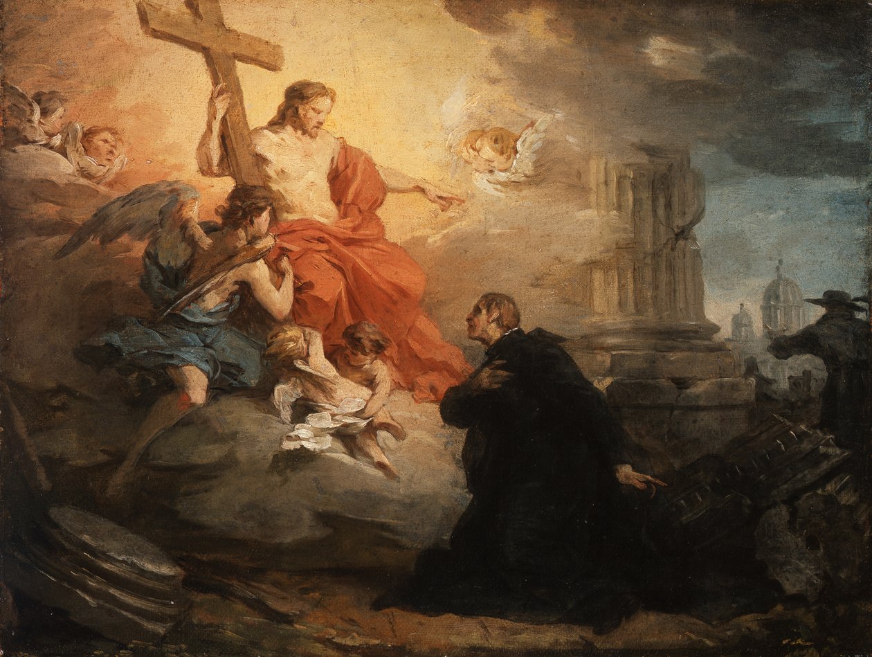 La vision de saint Ignace de Loyola - Pierre Subleyras