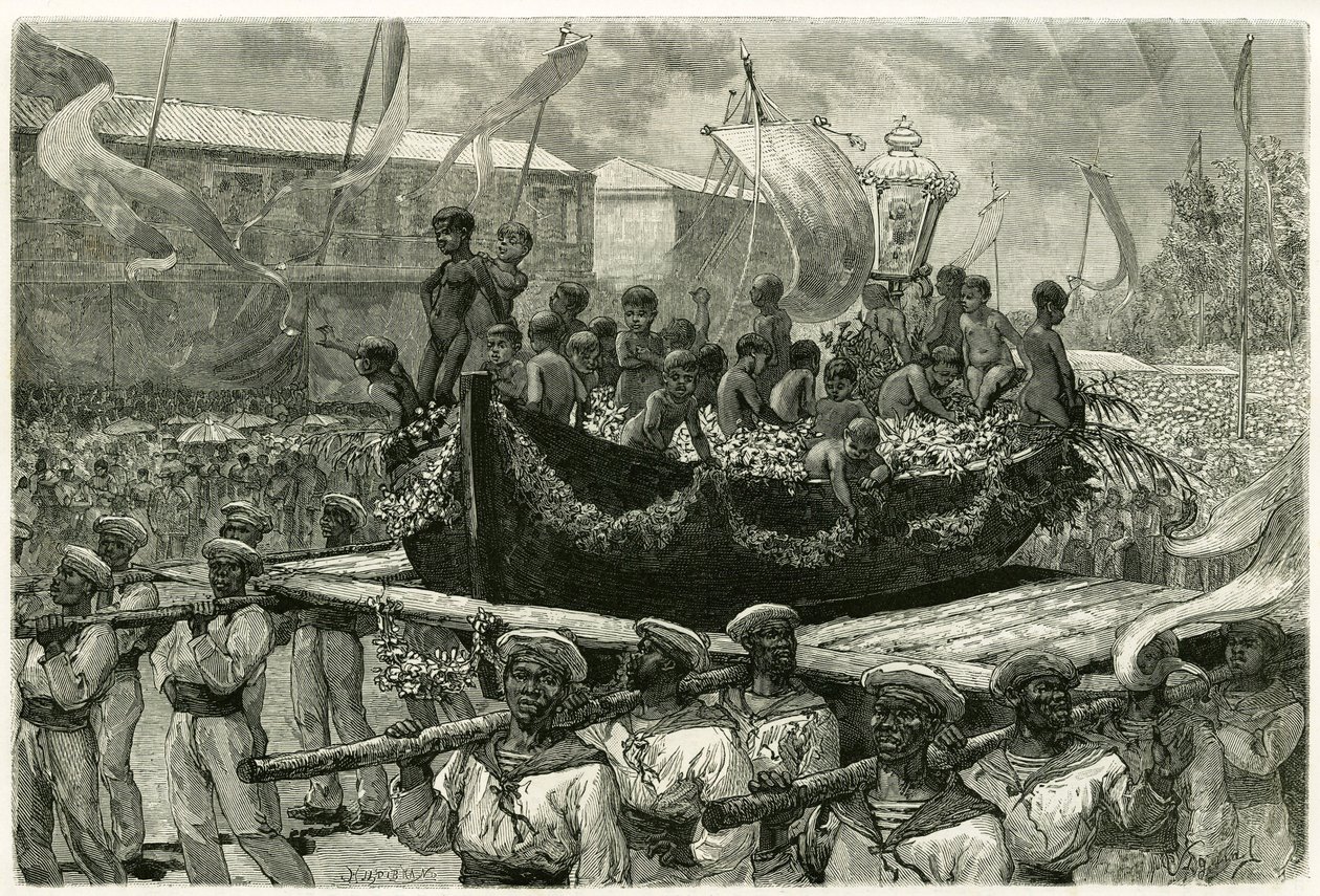 La procession du Cirio à la veille de la Toussaint, religieuse et populaire, l