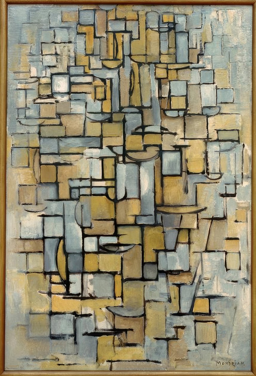Tableau n° 1; Composition en ligne et couleur - Piet Mondrian