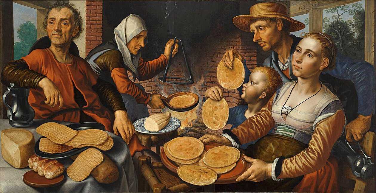 La Crêperie, 1560 - Pieter Aertsen
