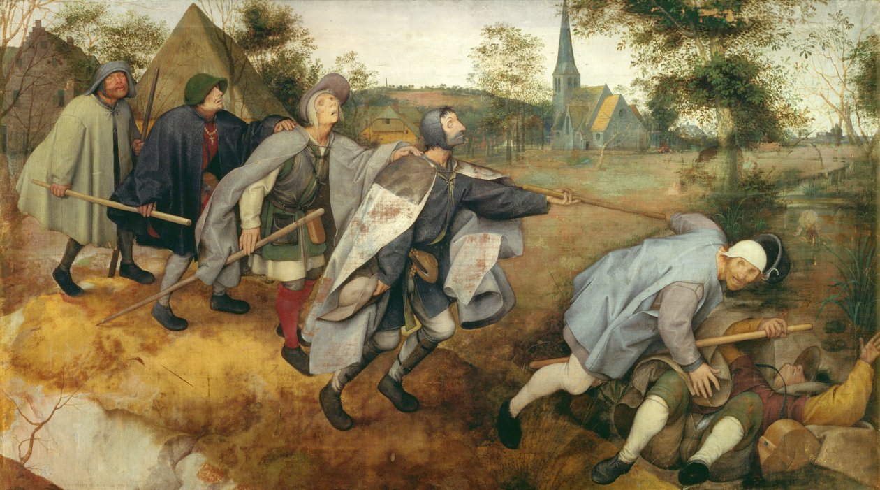 Parabole des aveugles, 1568 - Pieter Bruegel the Elder