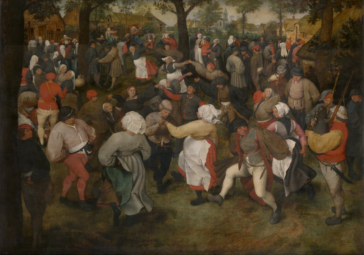 La Danse de la Mariée - Pieter Bruegel the Elder