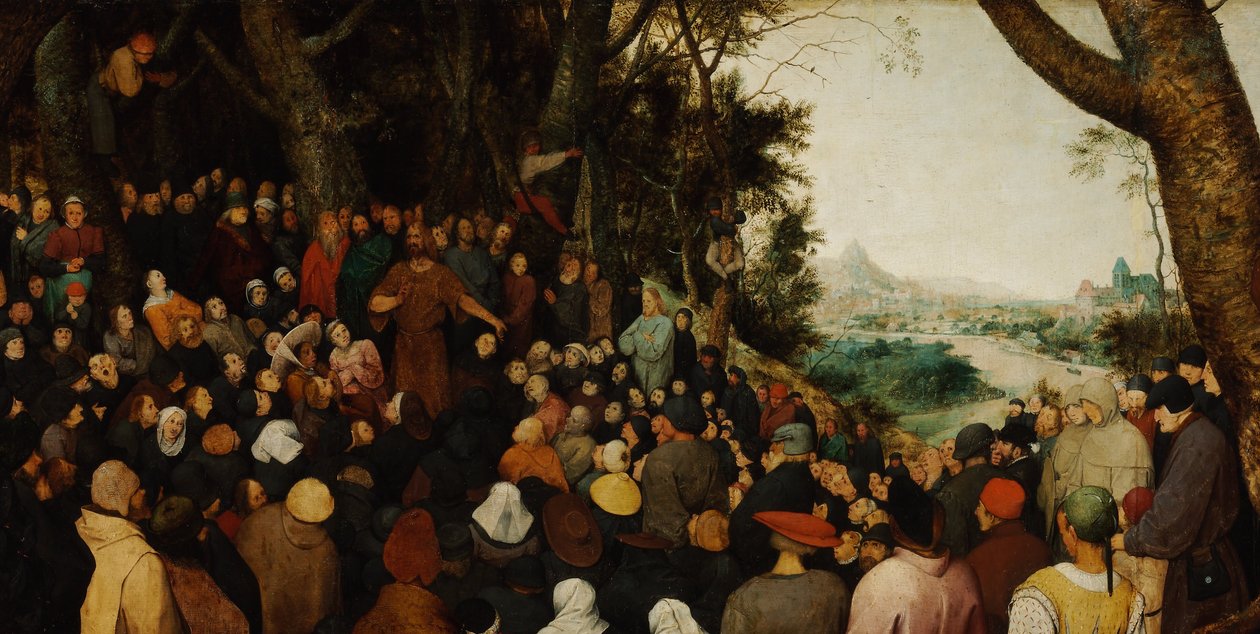 Le Sermon de Saint Jean-Baptiste (détail) - Pieter Bruegel the Elder