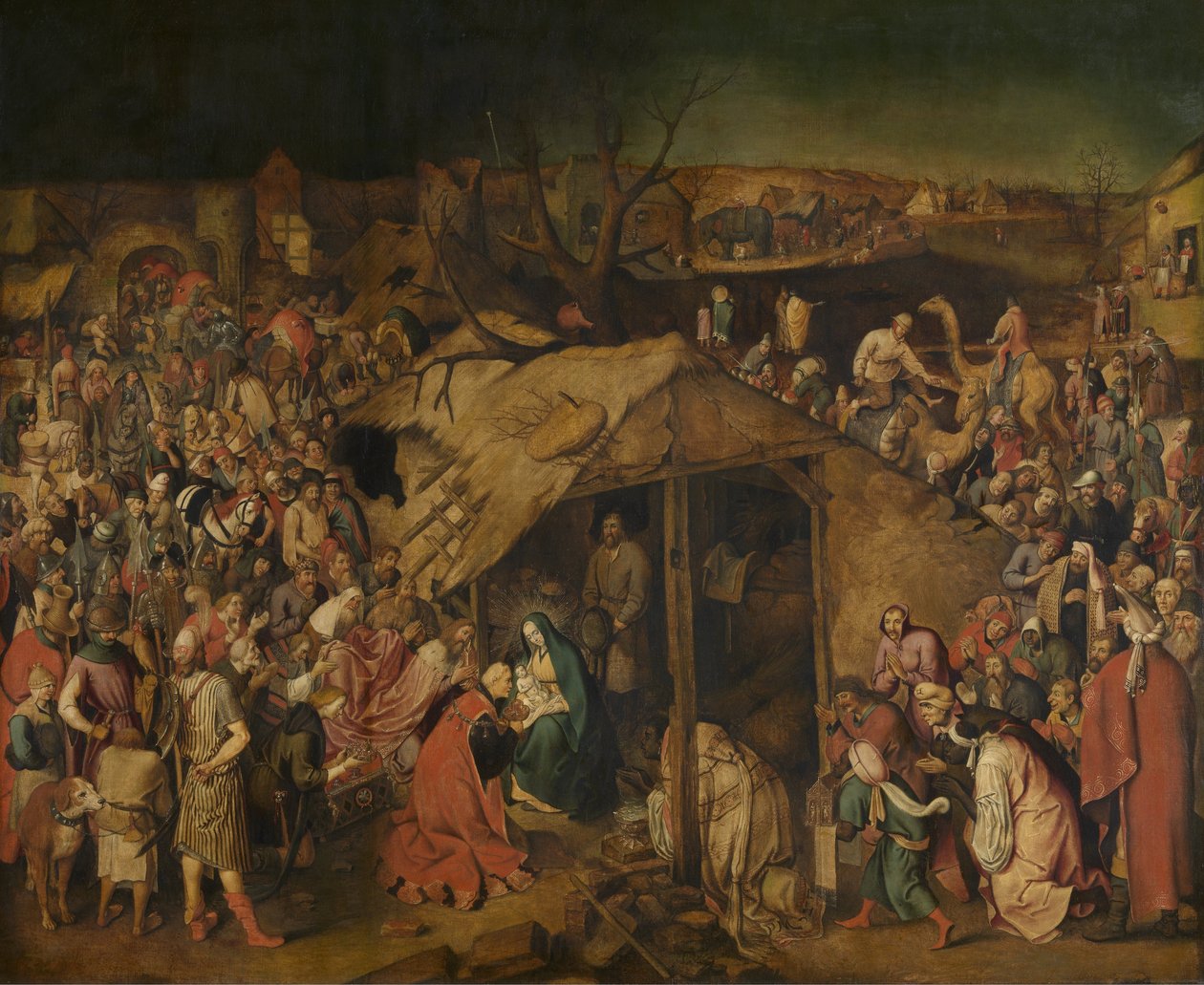 Adoration des mages - Pieter Brueghel the Younger