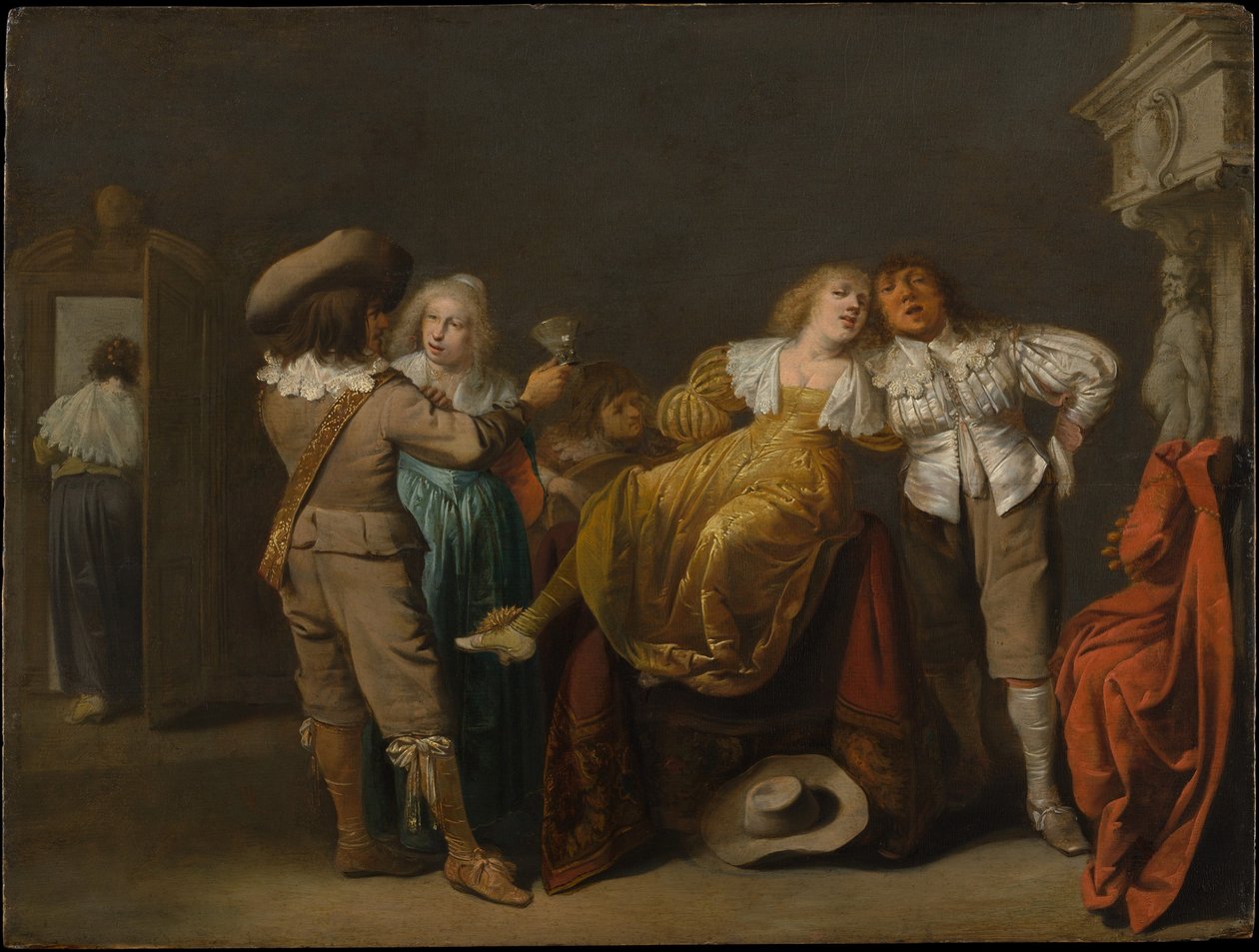 Une fête de joyeux lurons - Pieter Jansz. Quast