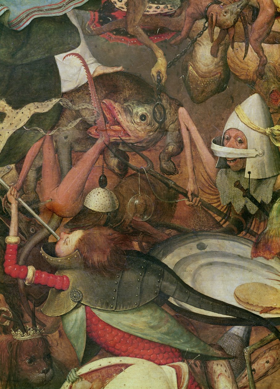 La Chute des anges rebelles (détail du côté droit), 1562 - Pieter Bruegel the Elder