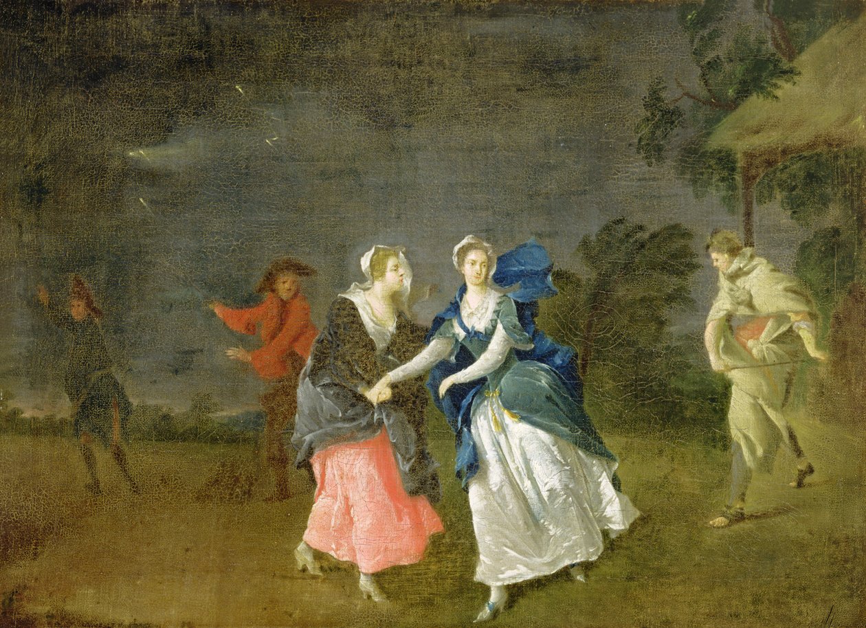 Mme Cibber en Cordélia, vers 1755 - Pieter van Bleeck