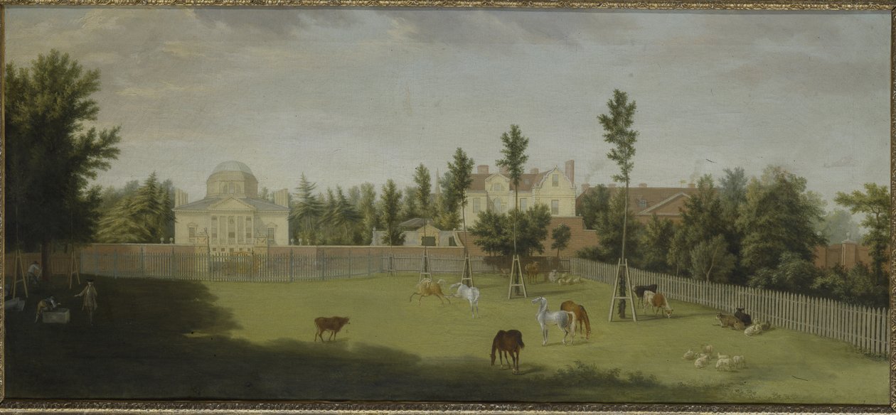 Vue de la nouvelle villa, de l
