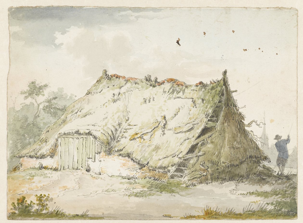 Ferme délabrée - Pieter Bartholomeusz. Barbiers