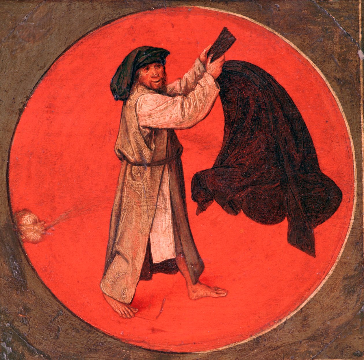 Il secoue son manteau selon le vent, vers 1558-1560 - Pieter Bruegel the Elder