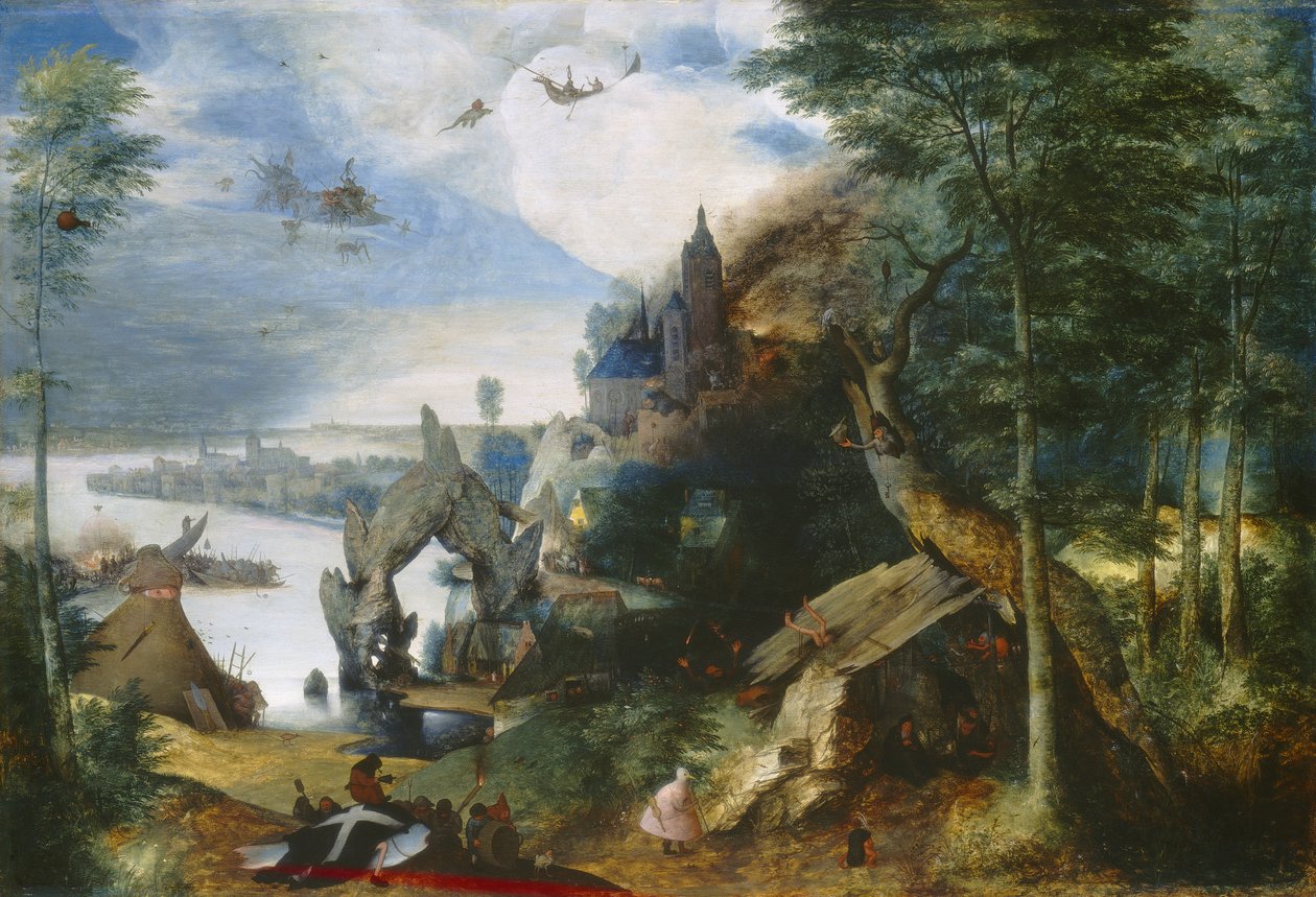La Tentation de Saint Antoine, c.1550-75 - Pieter Bruegel the Elder