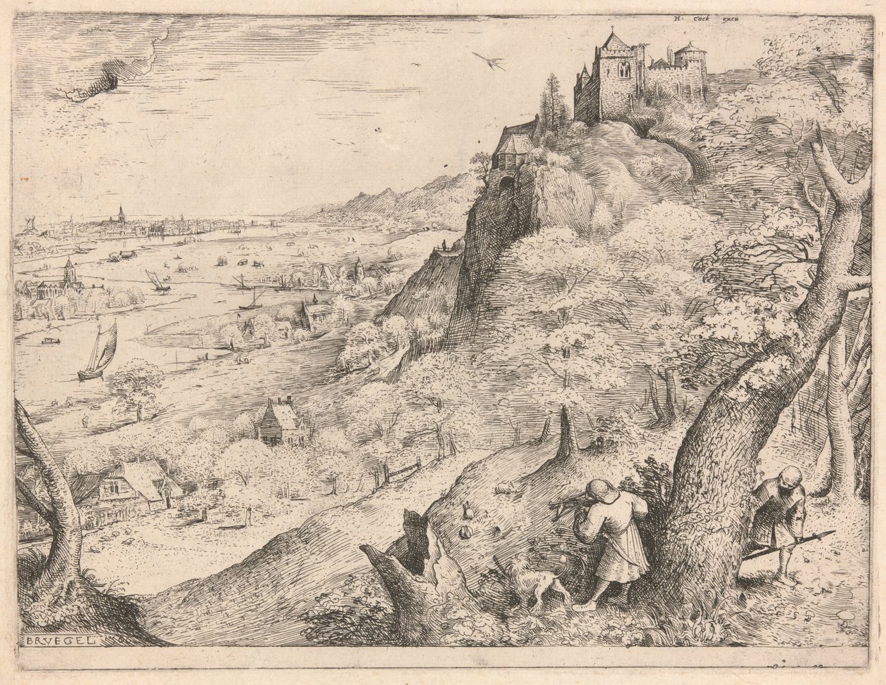 Les chasseurs de lièvres - Pieter Bruegel the Elder