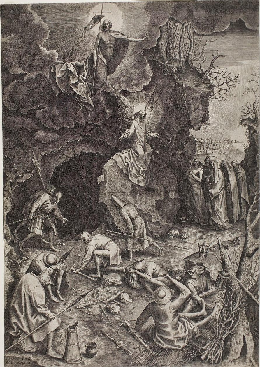 La résurrection - Pieter Bruegel the Elder