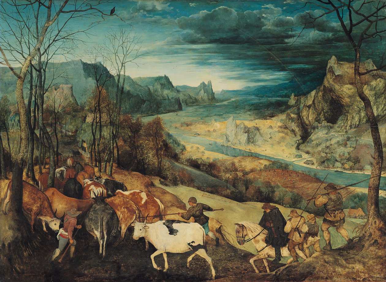 Néerlandais : Le retour du troupeau





 (Automne ) - Pieter Brueghel the Elder