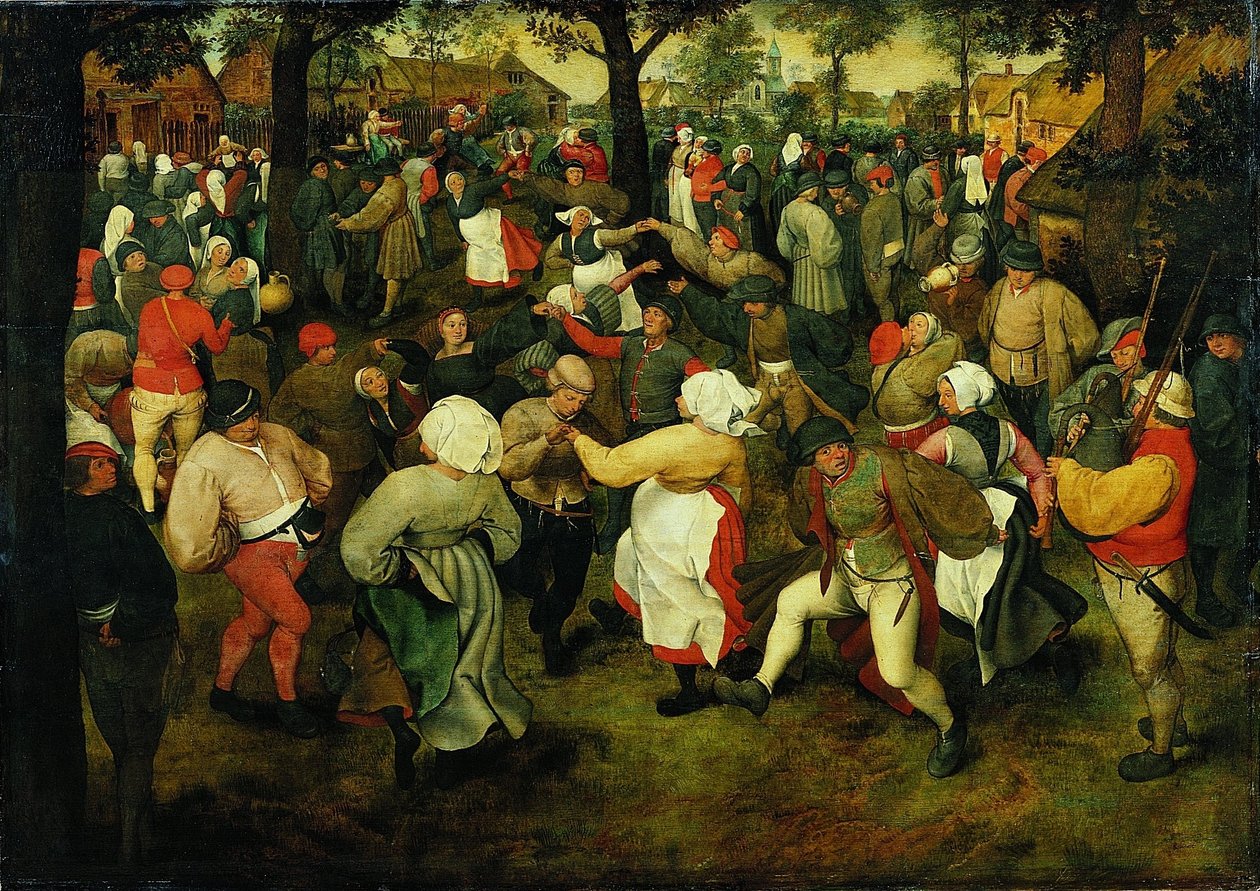 La danse de mariage - Pieter Brueghel the Elder