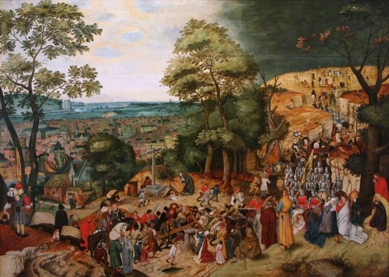 Le Christ portant la croix - Pieter Brueghel the Younger