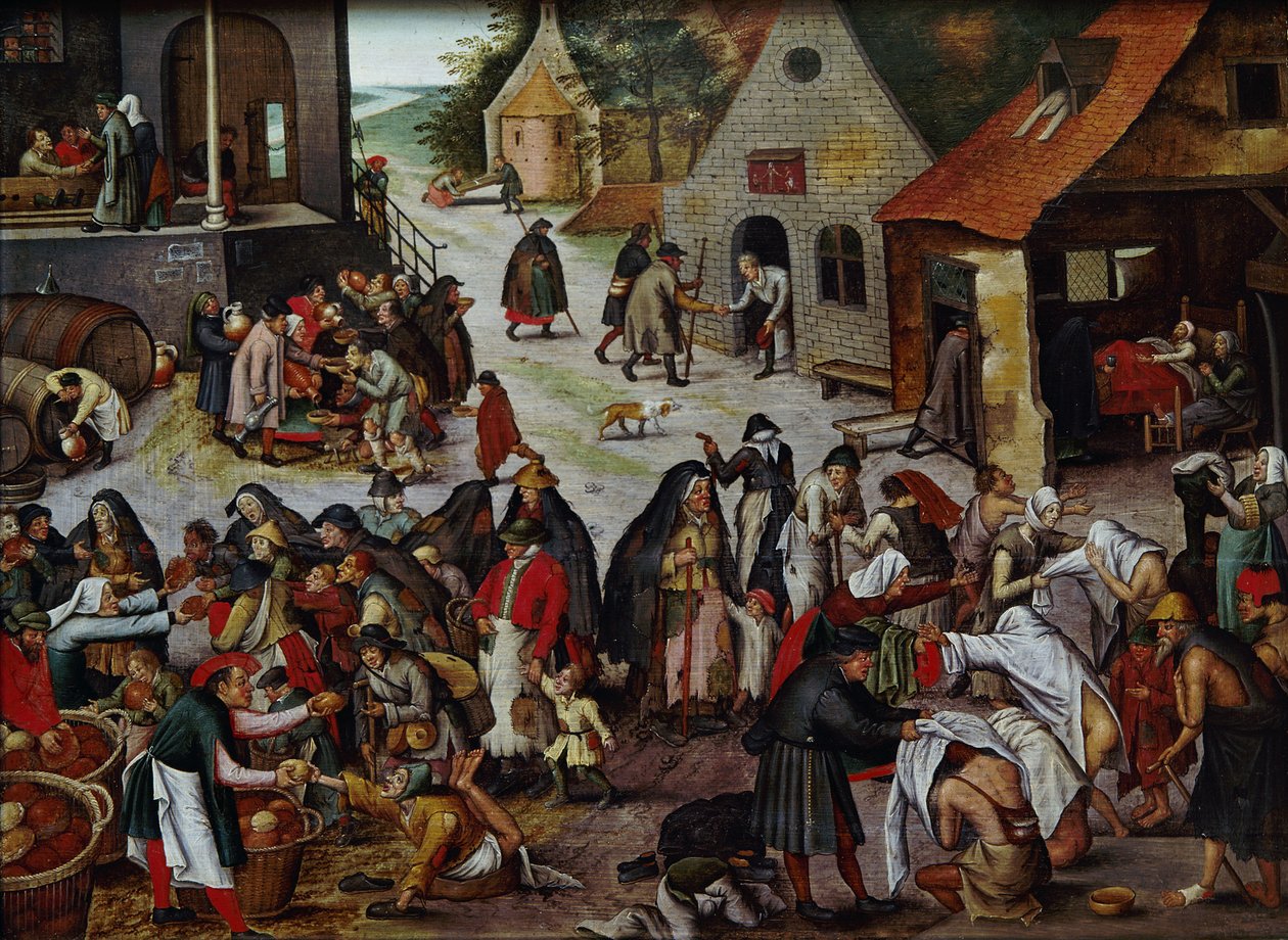 Les Sept Œuvres de Miséricorde - Pieter Brueghel the Younger