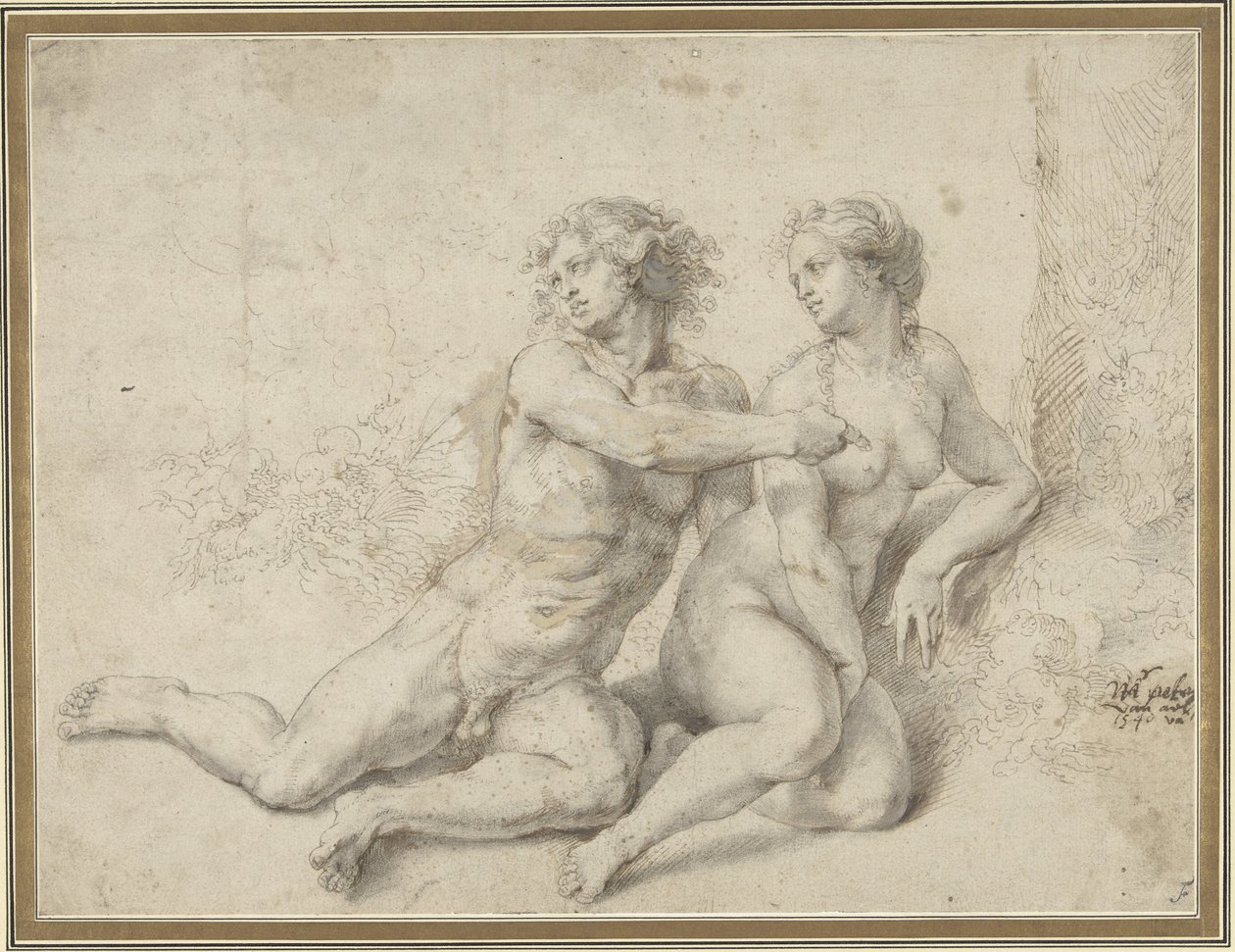 La Chute, Adam et Ève - Pieter Coecke van Aelst (I)