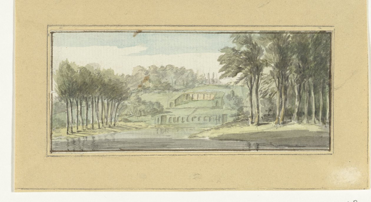Paysage avec de l