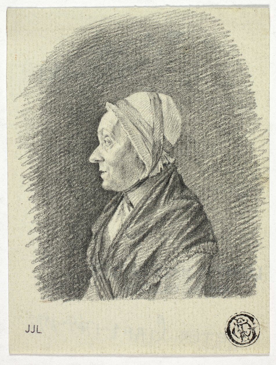 Profil de Vieille Femme en Bonnet - Pieter Gaal