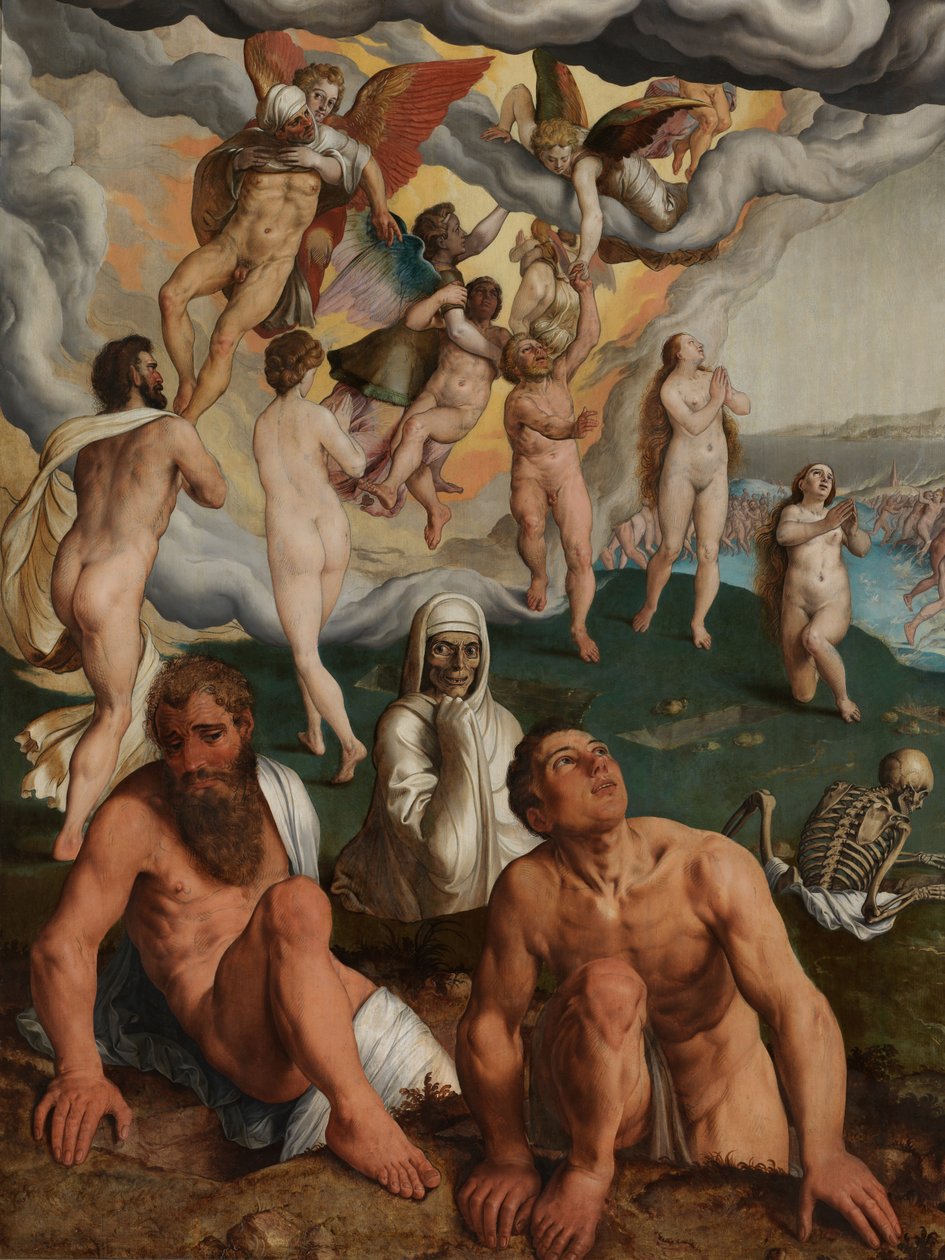 (détail) du Jugement dernier - Pieter Jansz. Pourbus