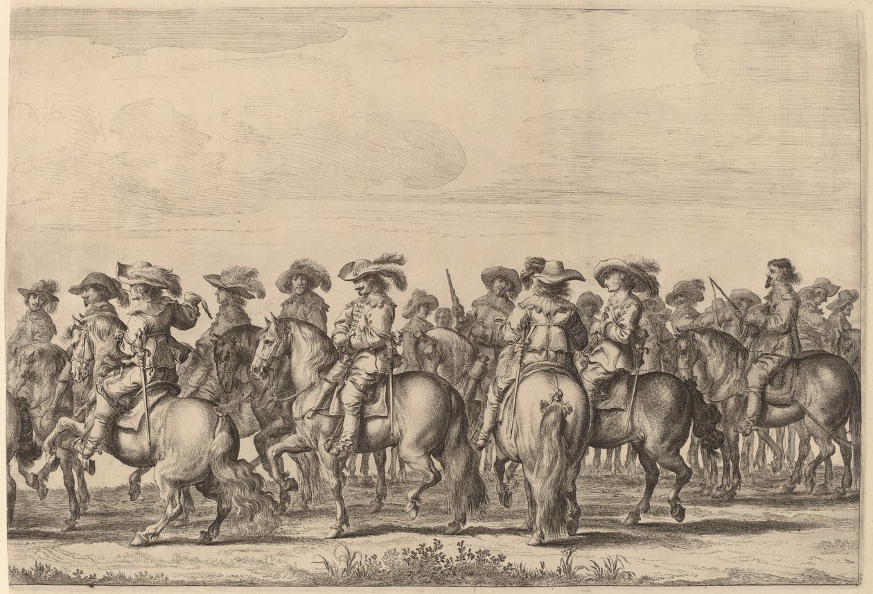 Entrée de Marie de Médicis à Amsterdam (planche 4 de 6) - Pieter Nolpe