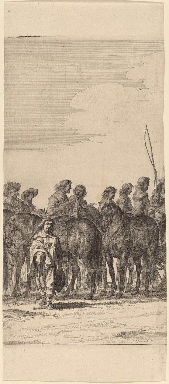 Entrée de Marie de Médicis à Amsterdam [planche 5 de 6] - Pieter Nolpe