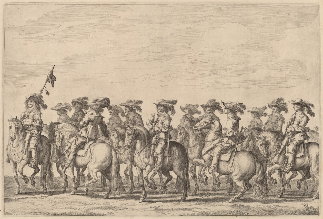 Entrée de Marie de Médicis à Amsterdam [plaque 6 de 6] - Pieter Nolpe
