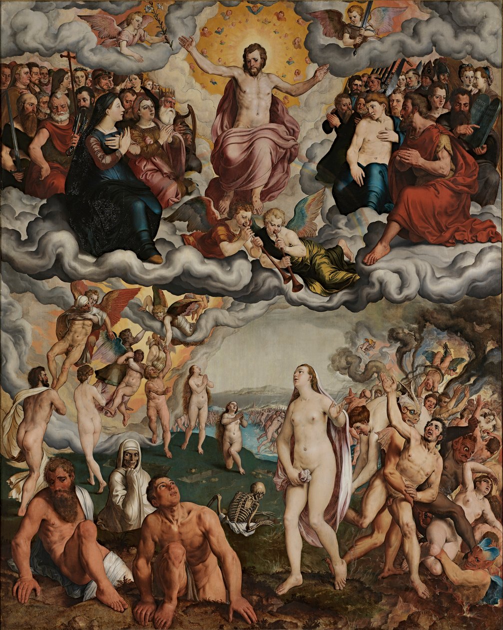 Le Jugement dernier, 1551 - Pieter Pourbus