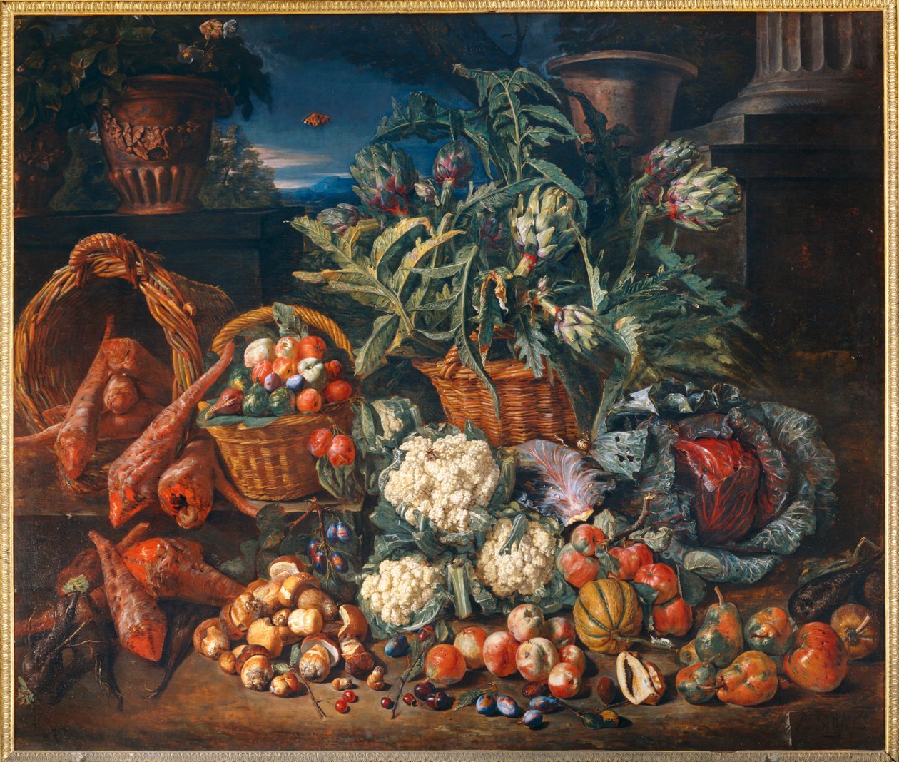 Nature morte : legumes et fruits - Still-life : Légumes et fruits ... - Pieter Snyers