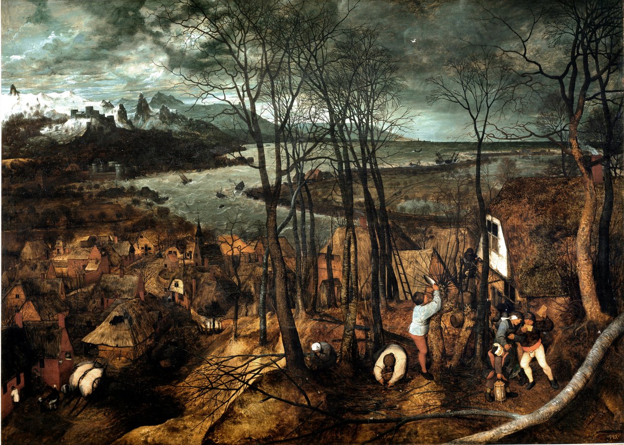 Jour nuageux - Pieter Bruegel the Elder