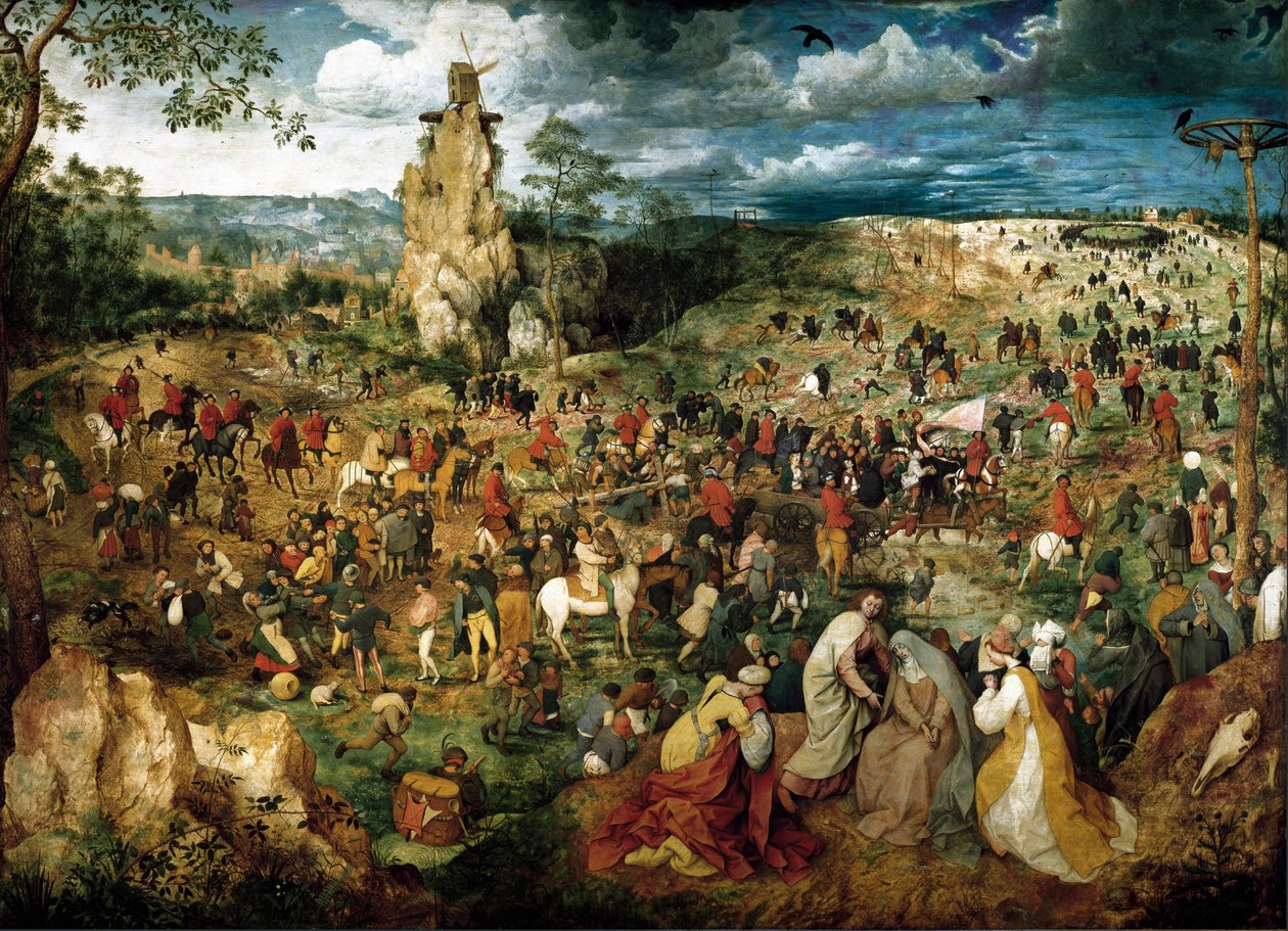 La Montée au Calvaire - Pieter Bruegel the Elder