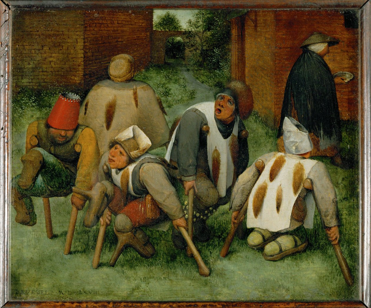 Les Mendiants - Les infirmes ... - Pieter The Elder Brueghel