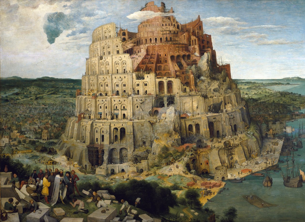 La Tour de Babel - Pieter The Elder Brueghel