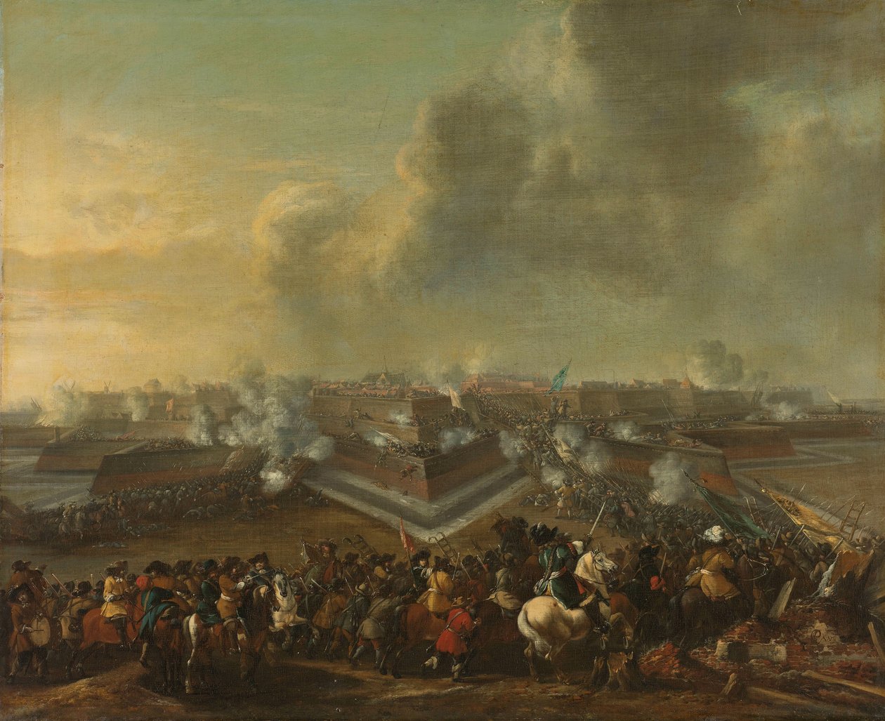 Assaut sur la ville de Coevorden, 30 décembre 1672 - Pieter Wouwerman