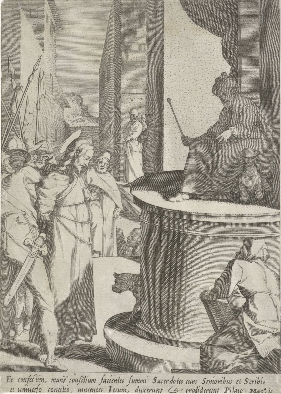 Christ devant Pilate - Pieter de Jode (I)