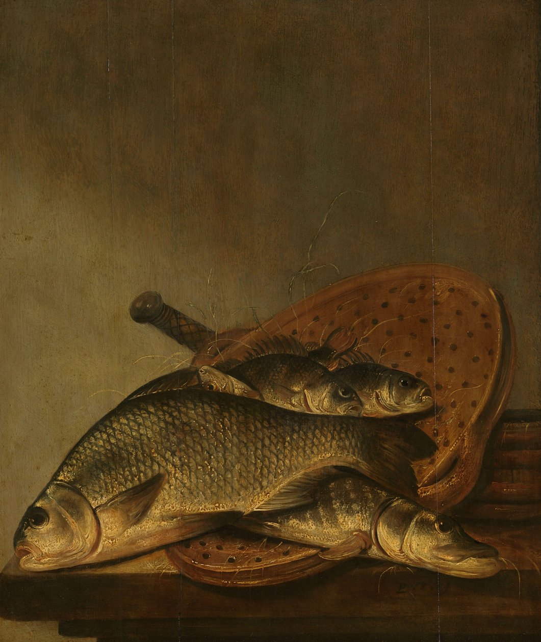 Nature morte au poisson - Pieter de Putter