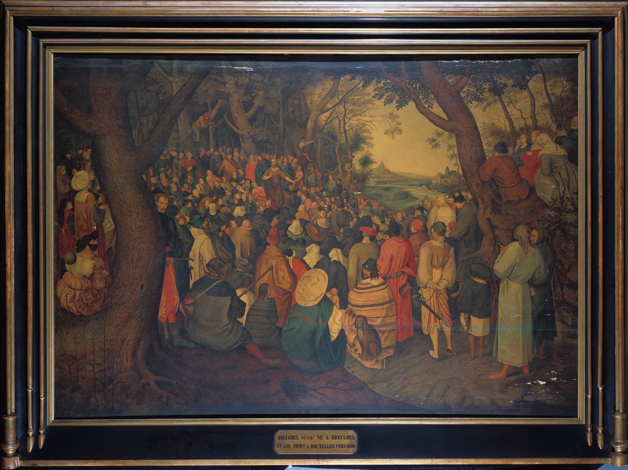 La Prédication de Saint Jean-Baptiste - Pieter Brueghel the Younger