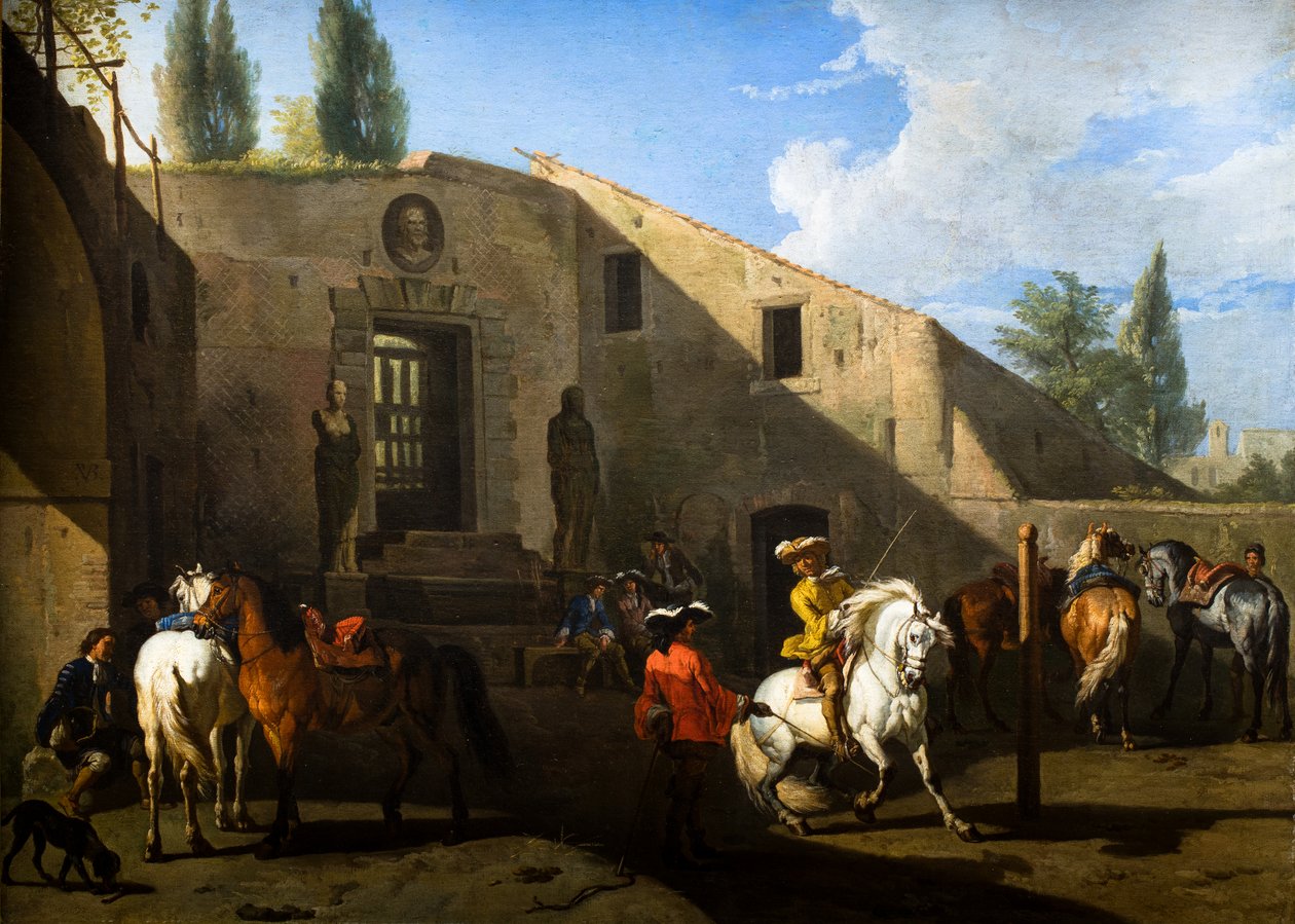 The Manège - Pieter van Bloemen