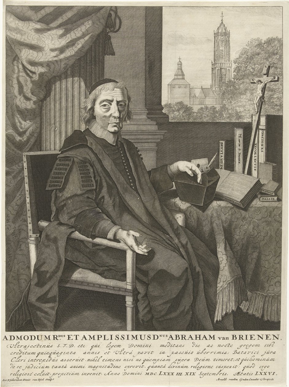 Portrait du pasteur Abraham van Brienen - Pieter van Dijck
