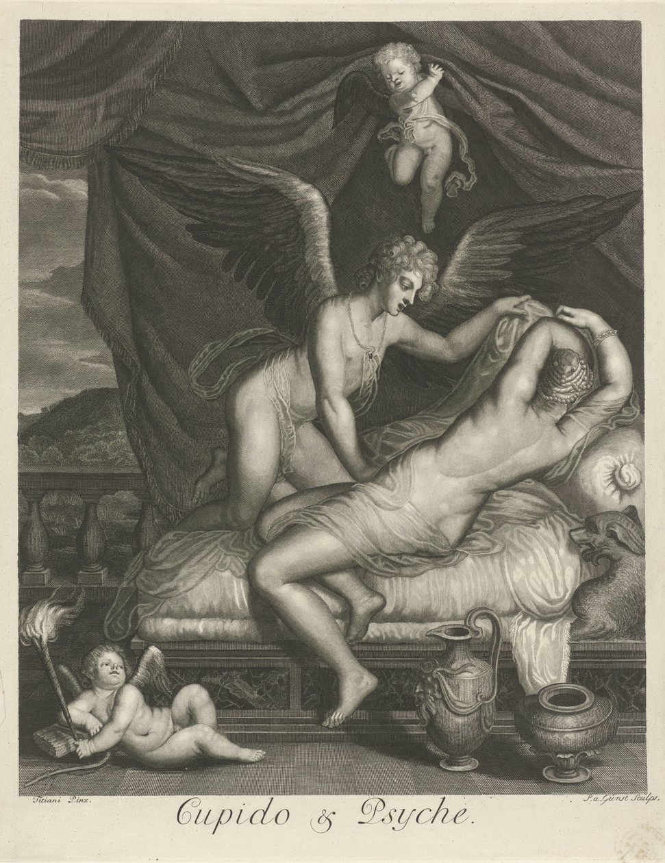 Cupidon et Psyché (titre sur l