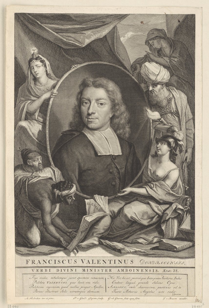 Portrait de François Valentijn - Pieter van Gunst