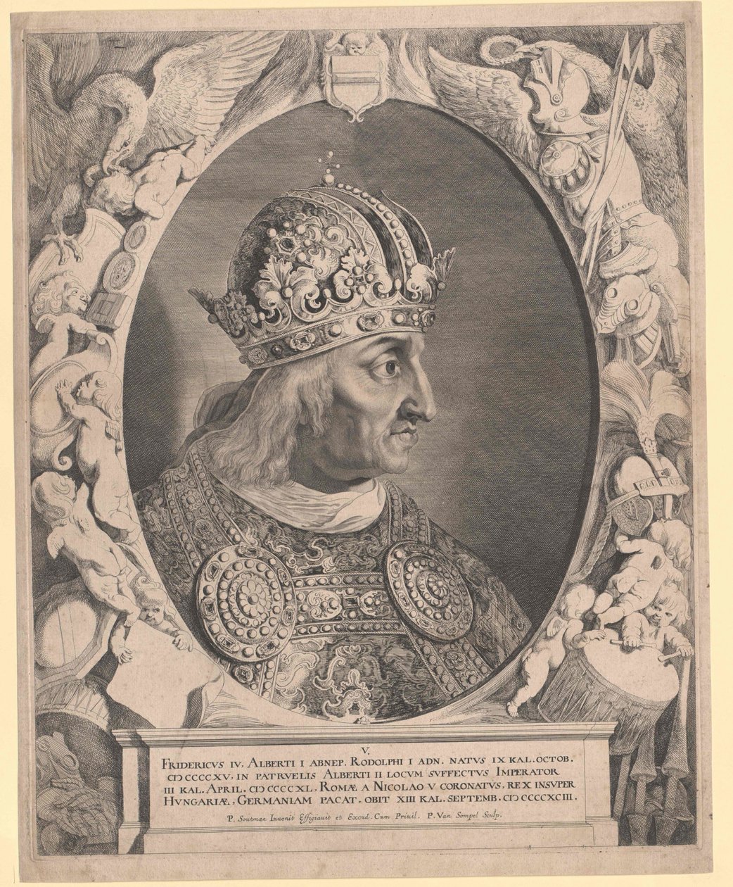 Empereur romain germanique Frédéric III - Pieter van Sompel