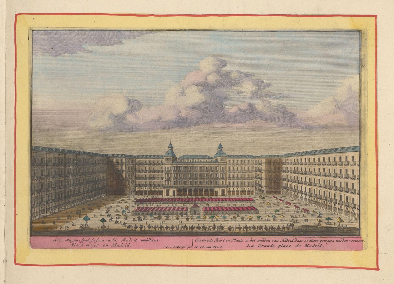 Plaza Mayor à Madrid - Pieter van den Berge