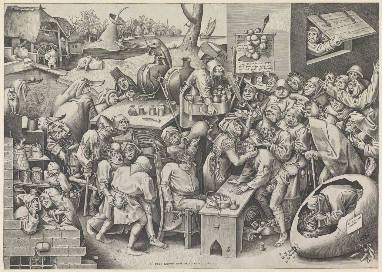 Keisnijder ou la sorcière de Mallegem - Pieter van der Heyden