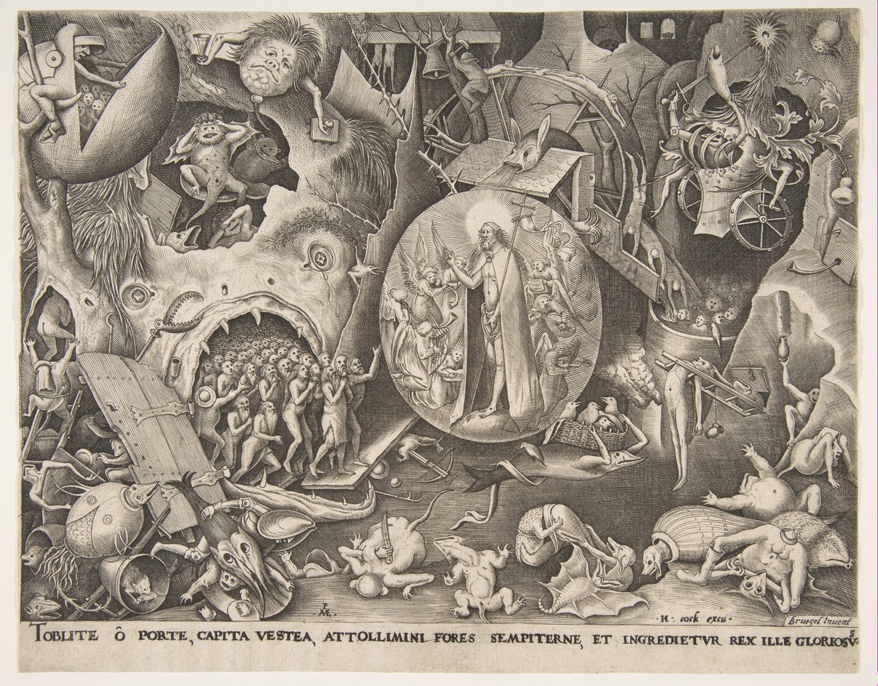 La Descente du Christ aux Limbes - Pieter van der Heyden