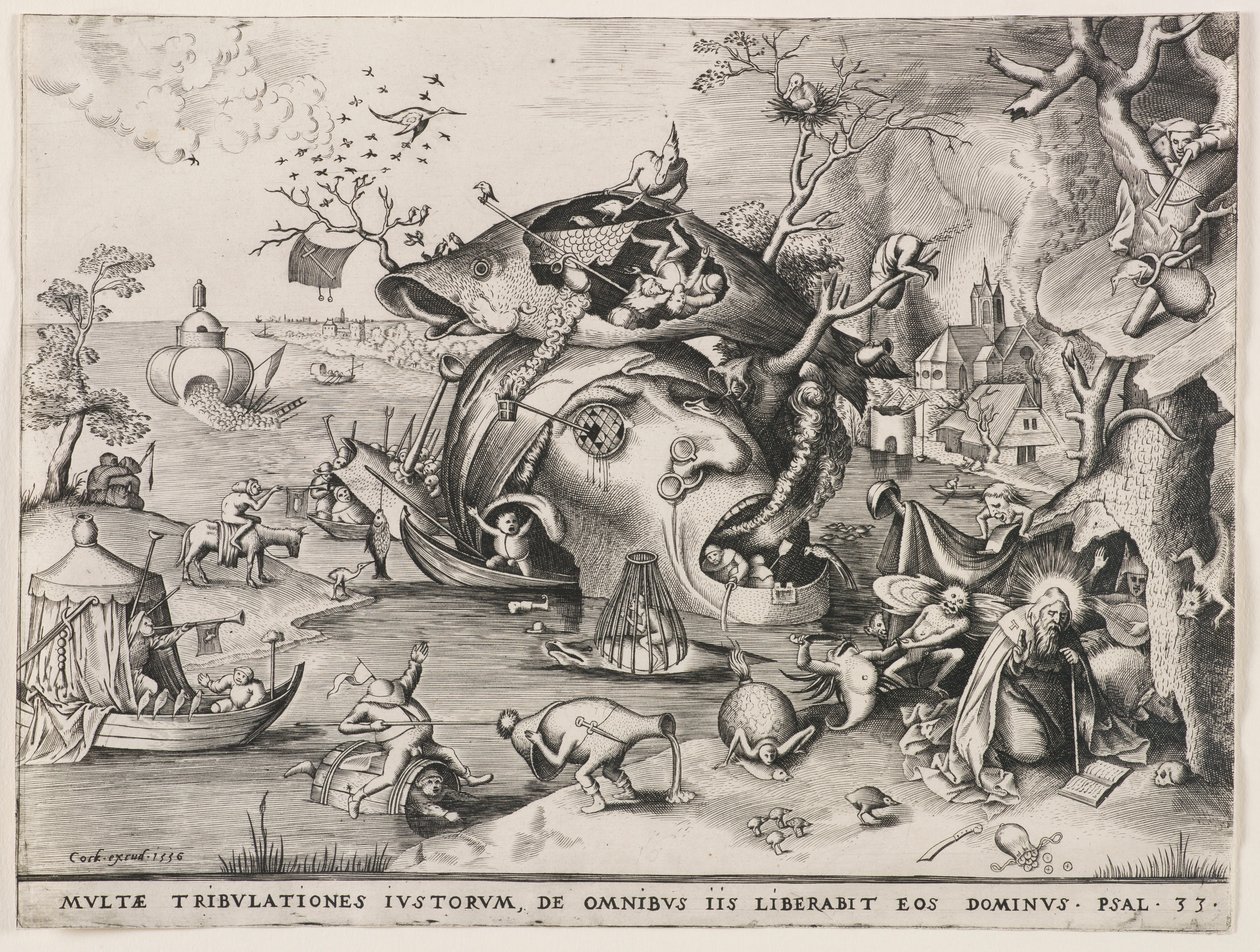 La Tentation de Saint Antoine - Pieter van der Heyden